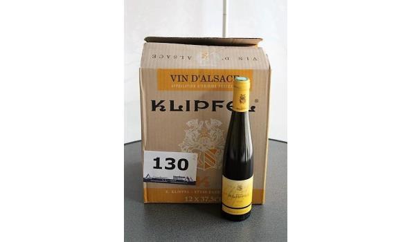 24 flessen à 37,5cl wijn Gewurtztraminer Klipfel, 2018